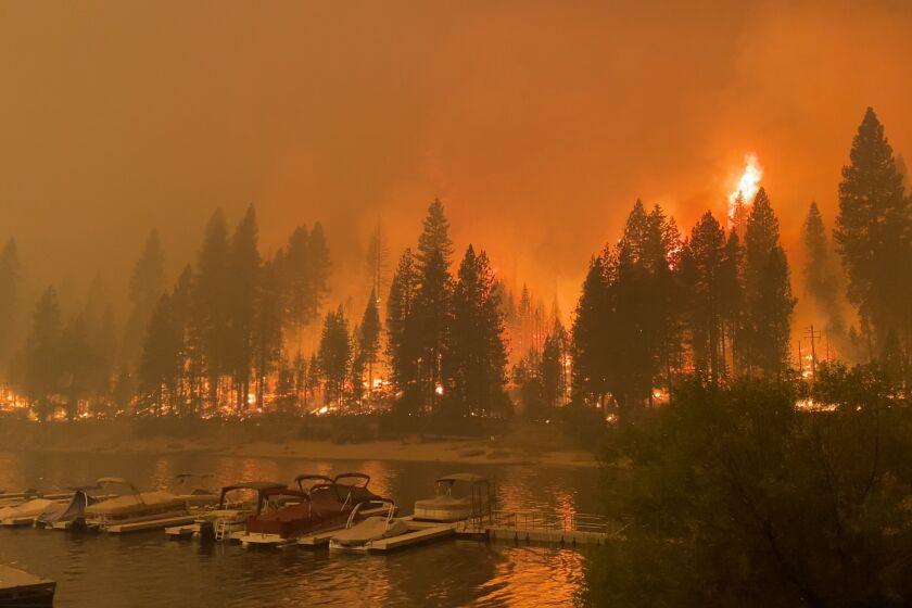 The Creek fire has burned more than 78,000 acres.