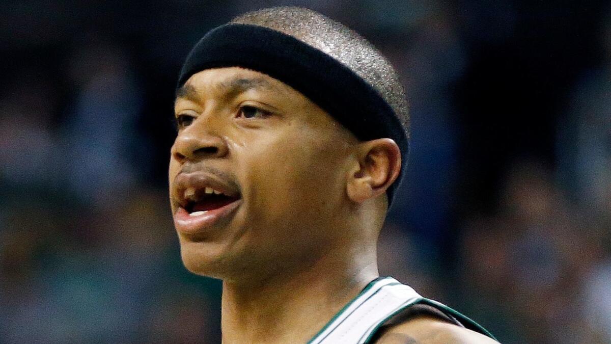 Boston Celtics star Isaiah Thomas lost a tooth during a playoff win against Washington on April 30.