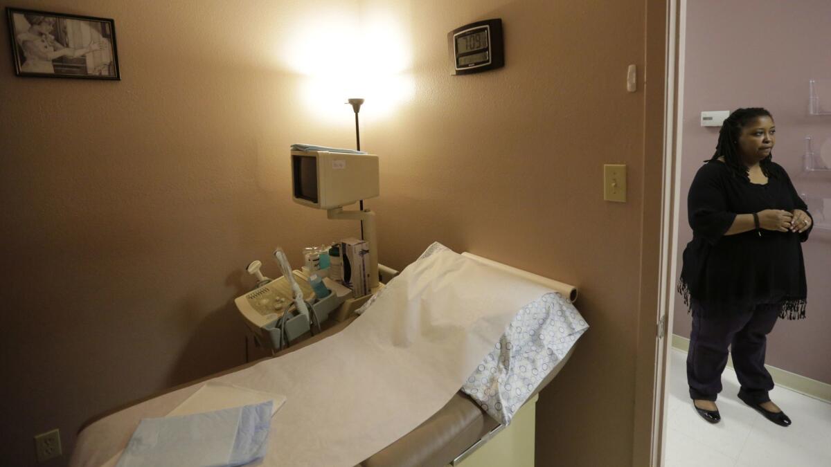 A procedure room at Whole Womans Health of San Antonio, which was subject to a state law requiring abortion facilities to meet standards more like those of hospitals.