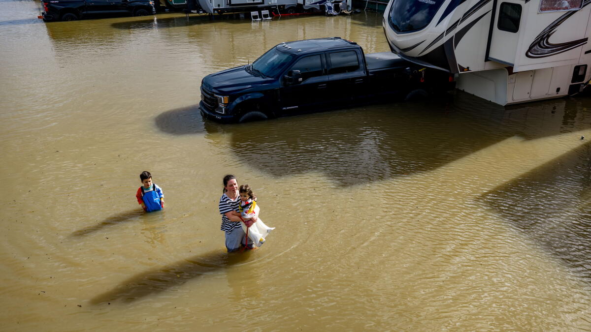 Climate change is making once-rare coastal floods more likely, study says
