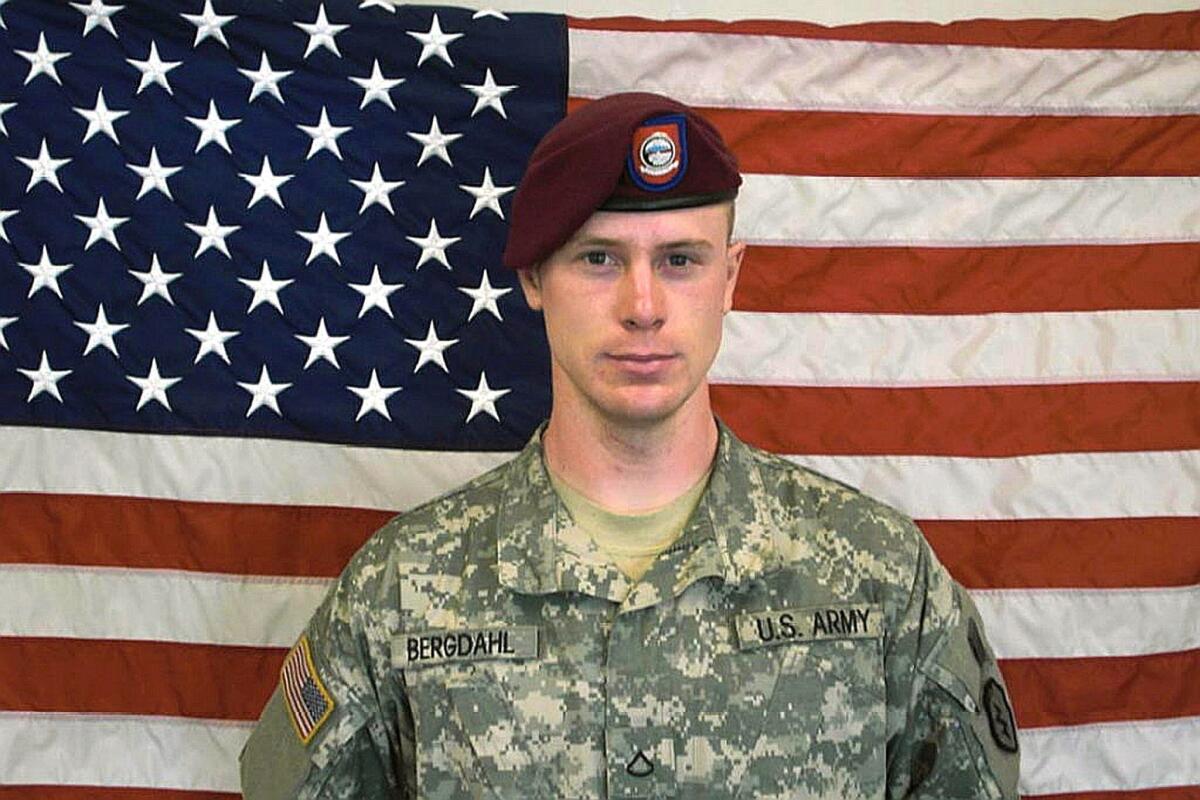 Bowe Bergdahl is seen here before his capture by the Taliban in Afghanistan.