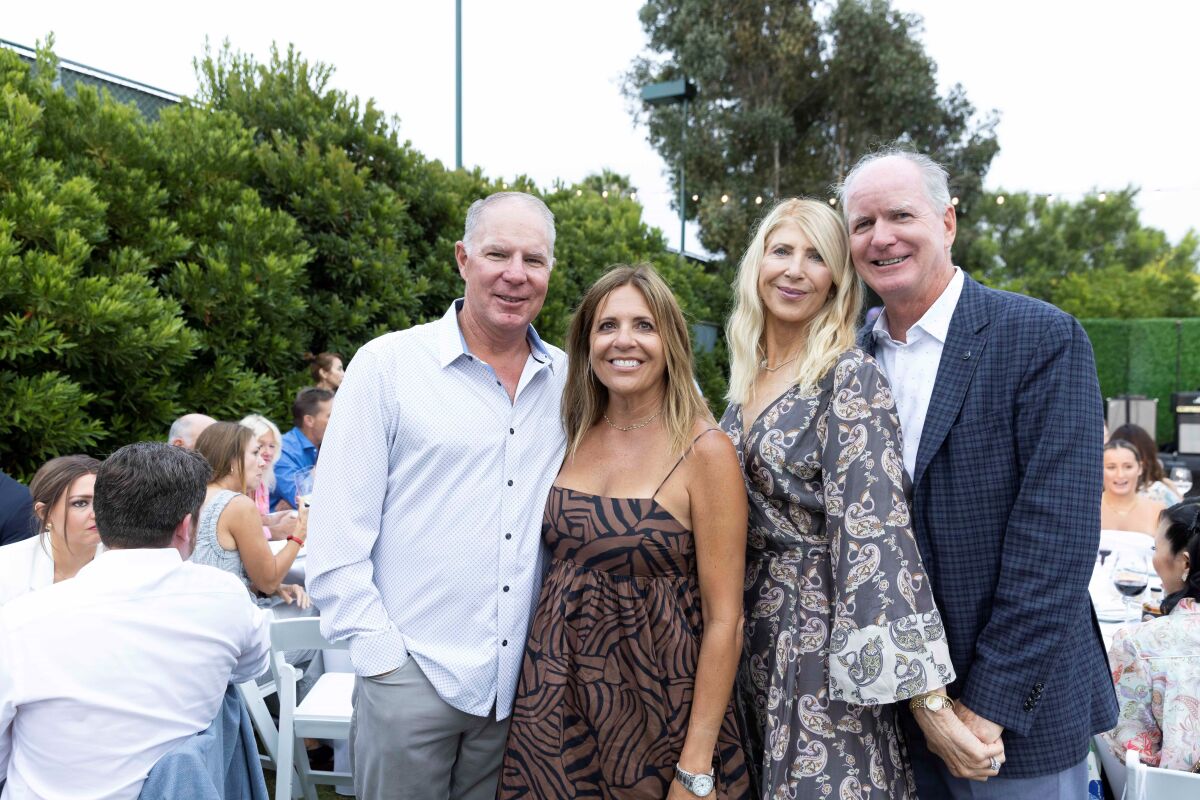 Sponsors Walt and Lori Frome and Mari and Stan Frome support KidWorks Santa Ana youth education.