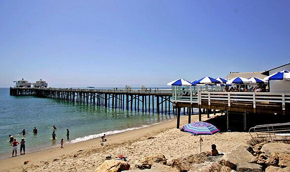 With its recent restoration, the Malibu Pier offers more than an ocean view. Its new Beachcomber Cafe gives visitors fine dining too.