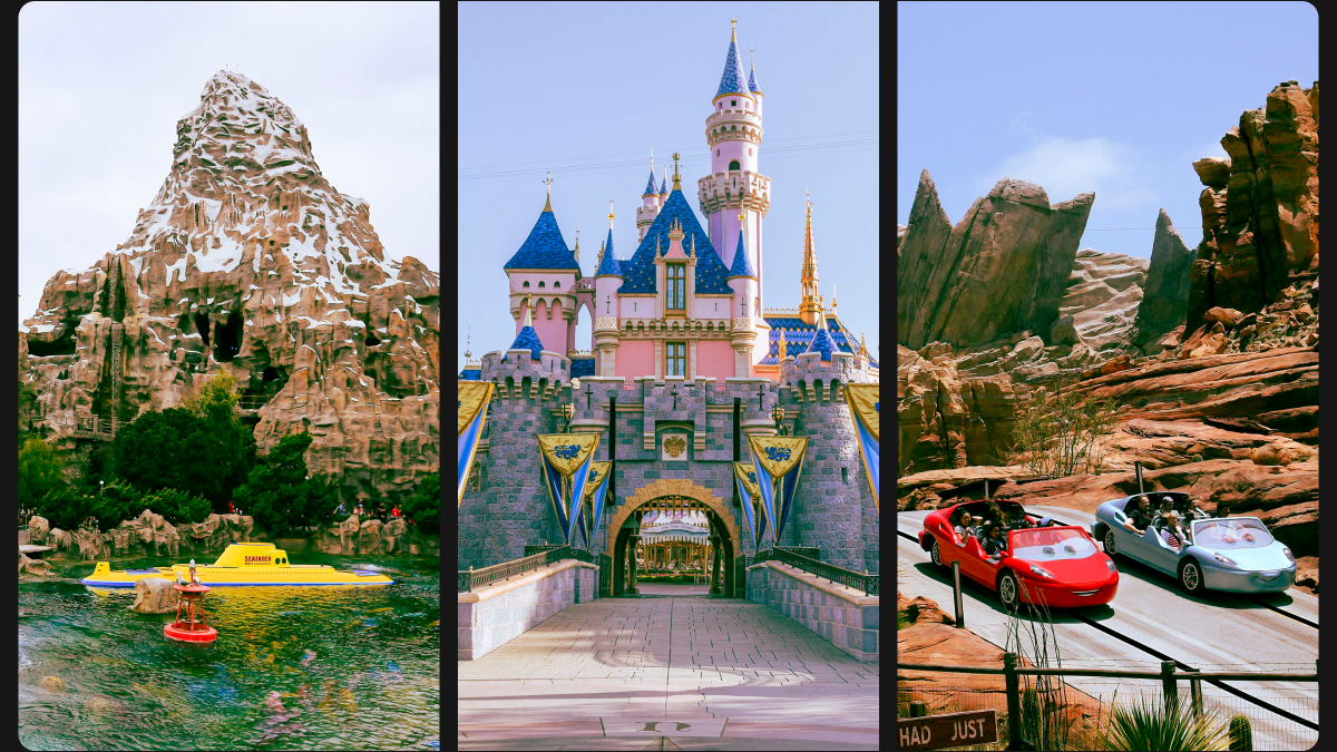 Disney Avenue: 56 Vintage Walt Disney World and Disneyland View