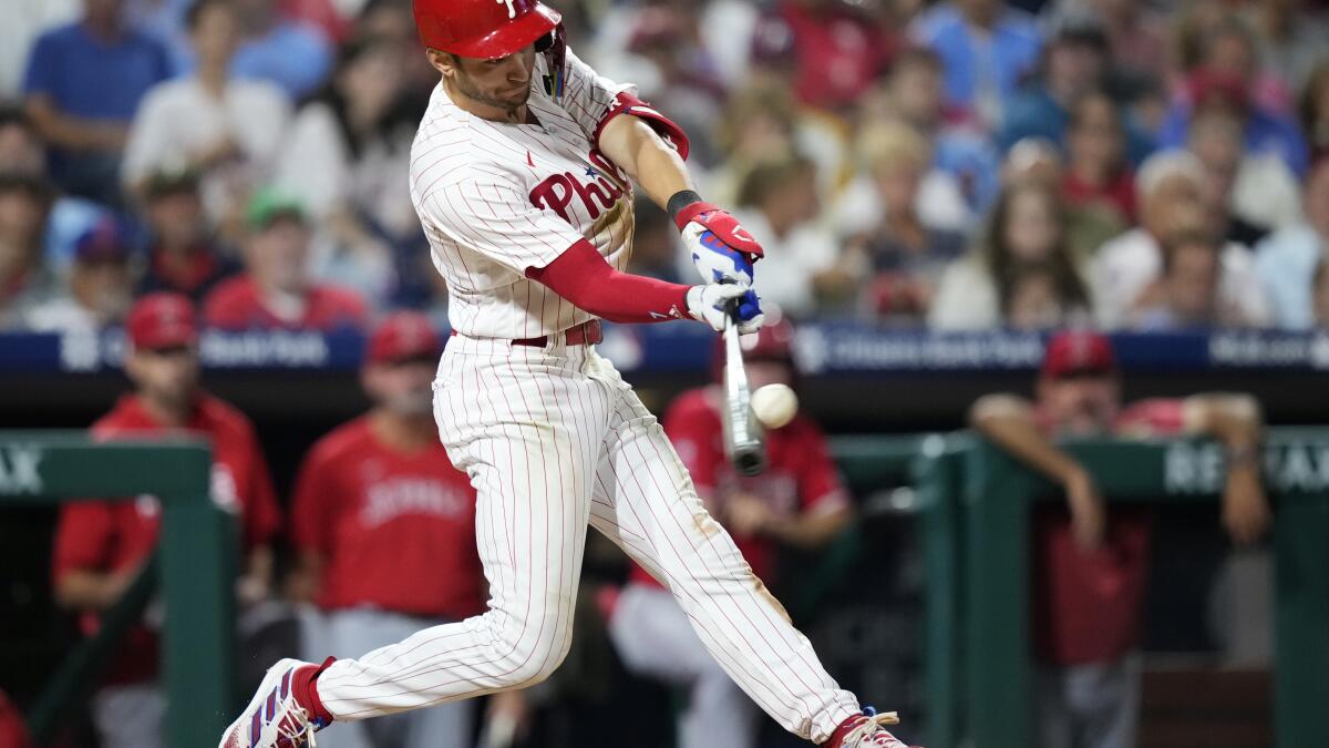 Turner's 2 home runs, 4 hits, a hopeful breakout game for Phillies - The  San Diego Union-Tribune