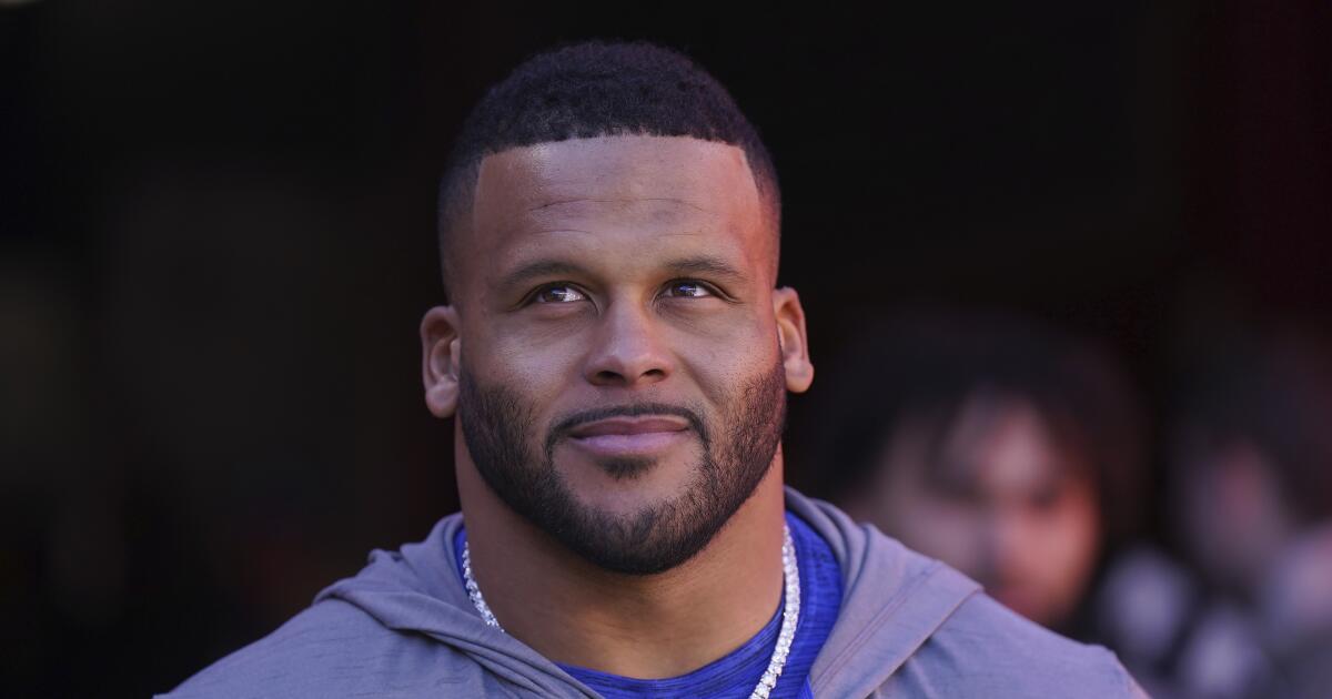 Sean McVay on Aaron Donald comeback: ‘We’re not at that point quite yet’ Sean McVay on Aaron Donald comeback: ‘We’re not at that point quite yet’