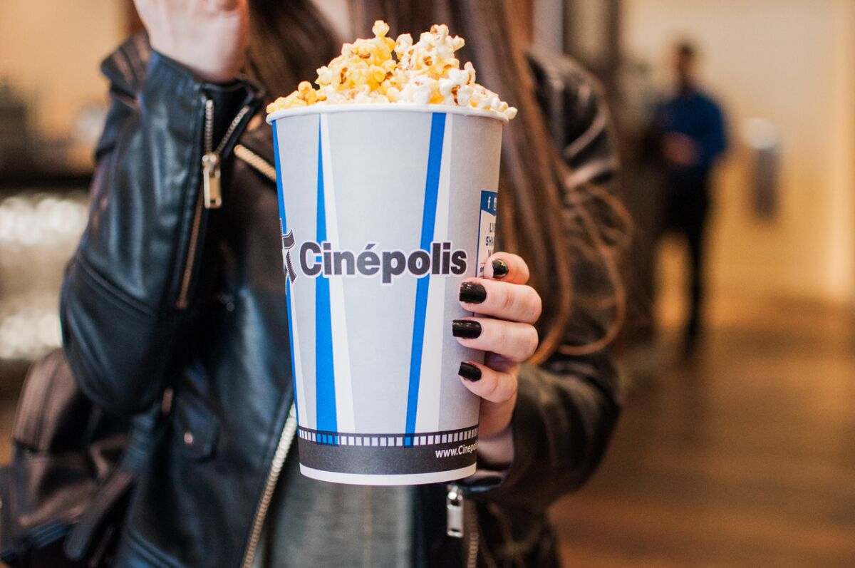 Cinepolis opens with limited capacity on March 19.