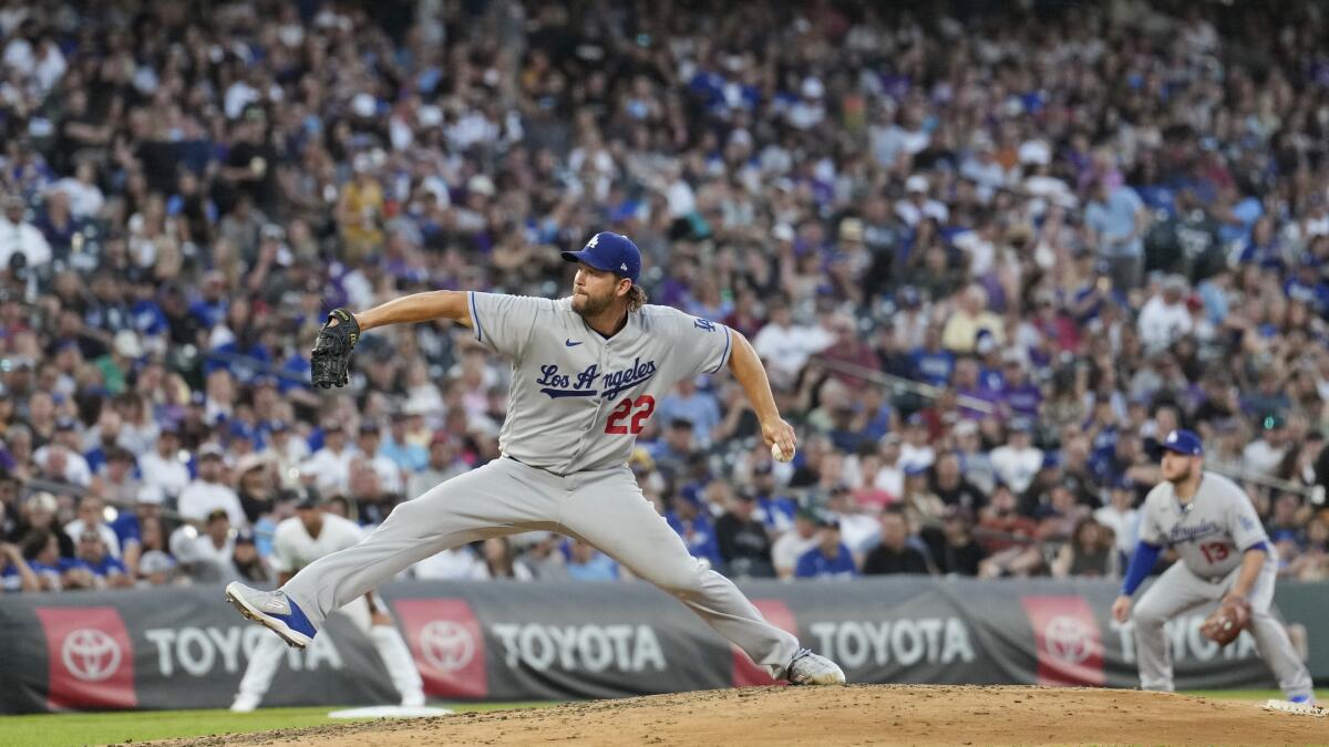 How 10-time All-Star Clayton Kershaw continues to set an example for fellow  pitchers - The Athletic