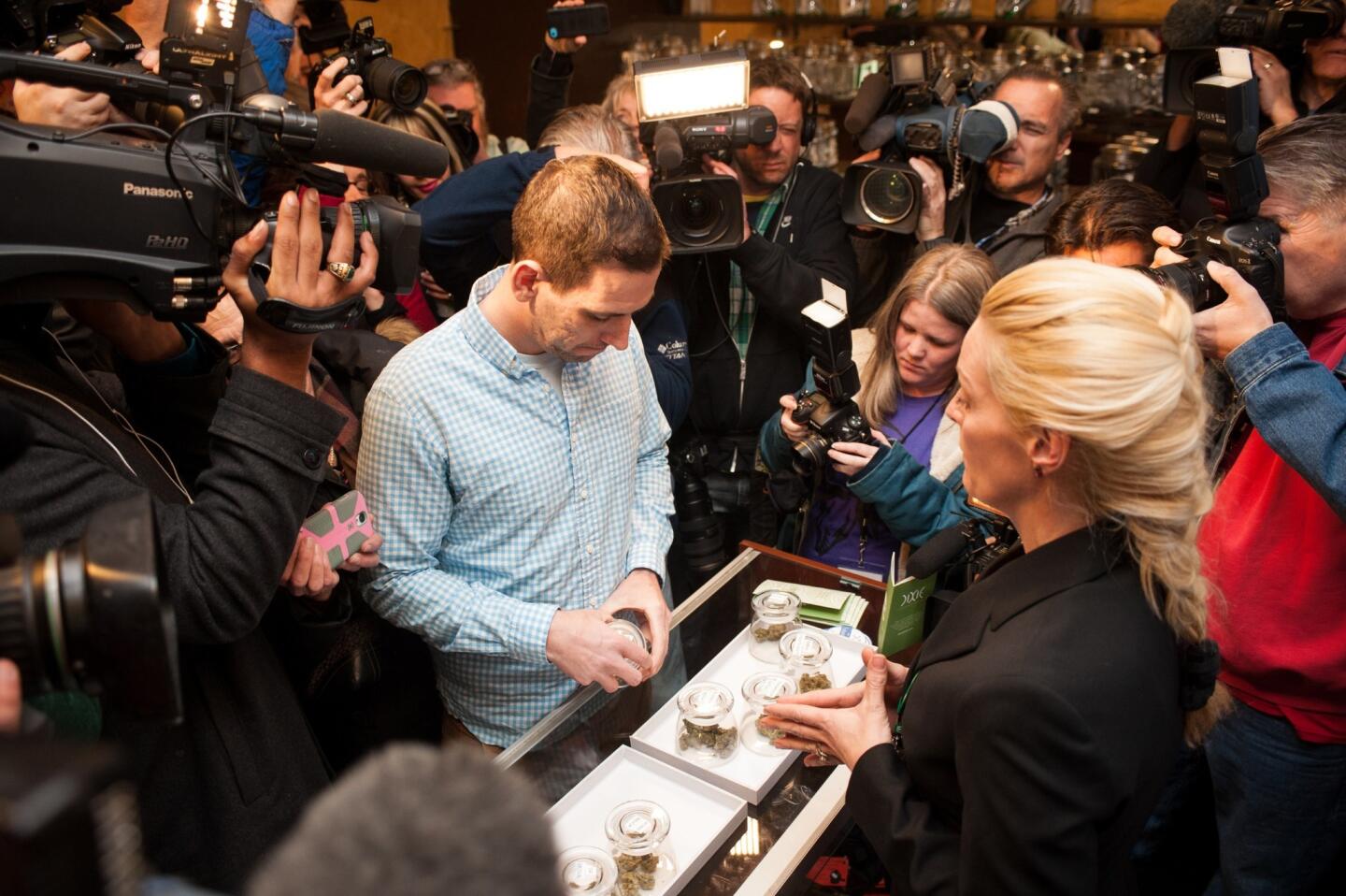 Colorado's first legal recreational purchase