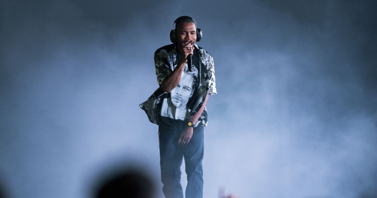 Frank Ocean drops out of Coachella Weekend 2, citing leg injury