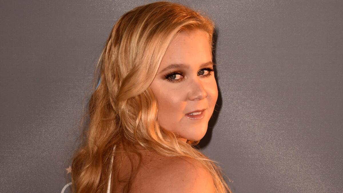 A special plus-size edition of Glamour magazine included Amy Schumer "without asking or letting me know and it doesn't feel right," she said Tuesday.