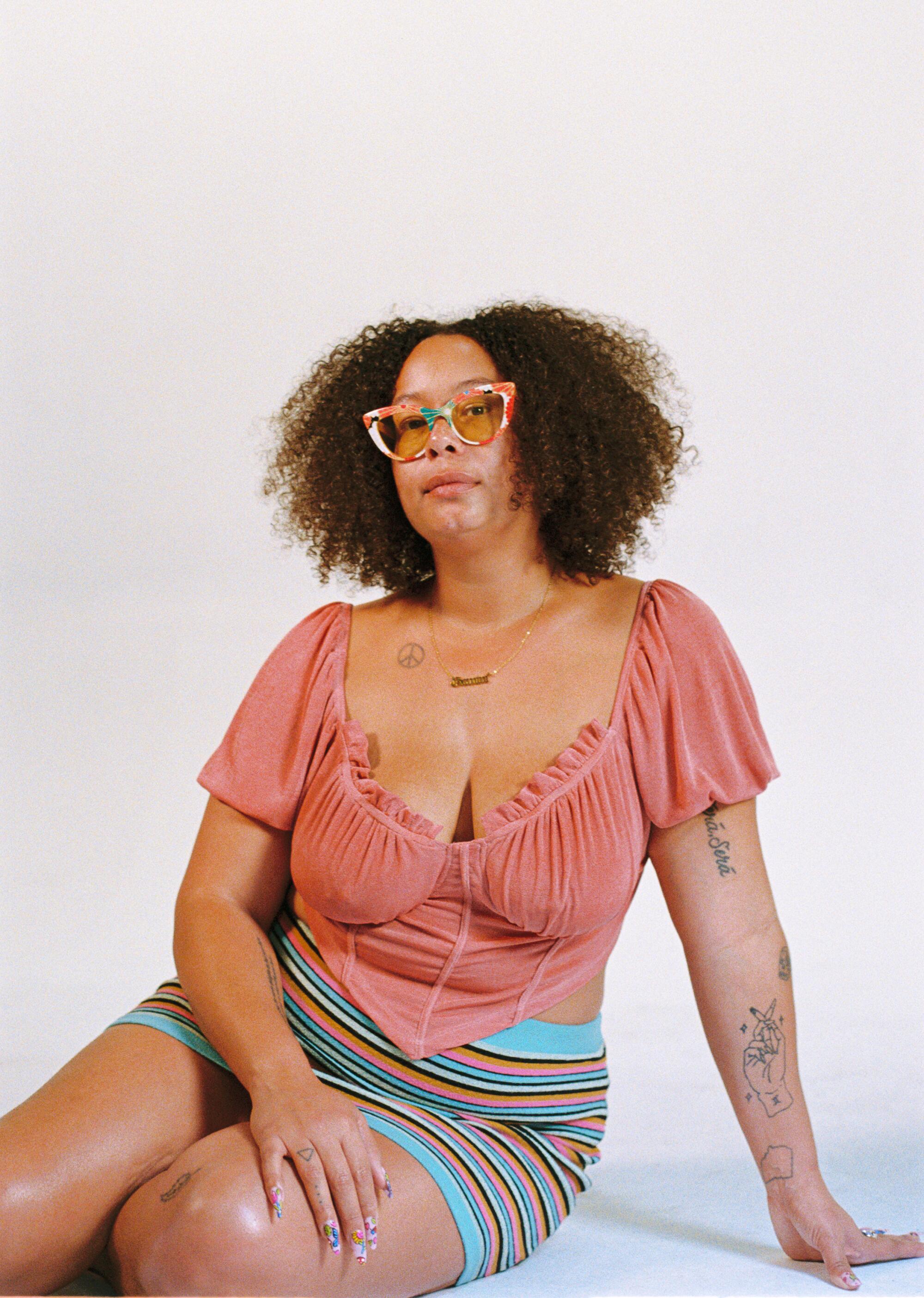 Sasha Jones (she/her) owner of Cuties LA which hosts queer events around the city.