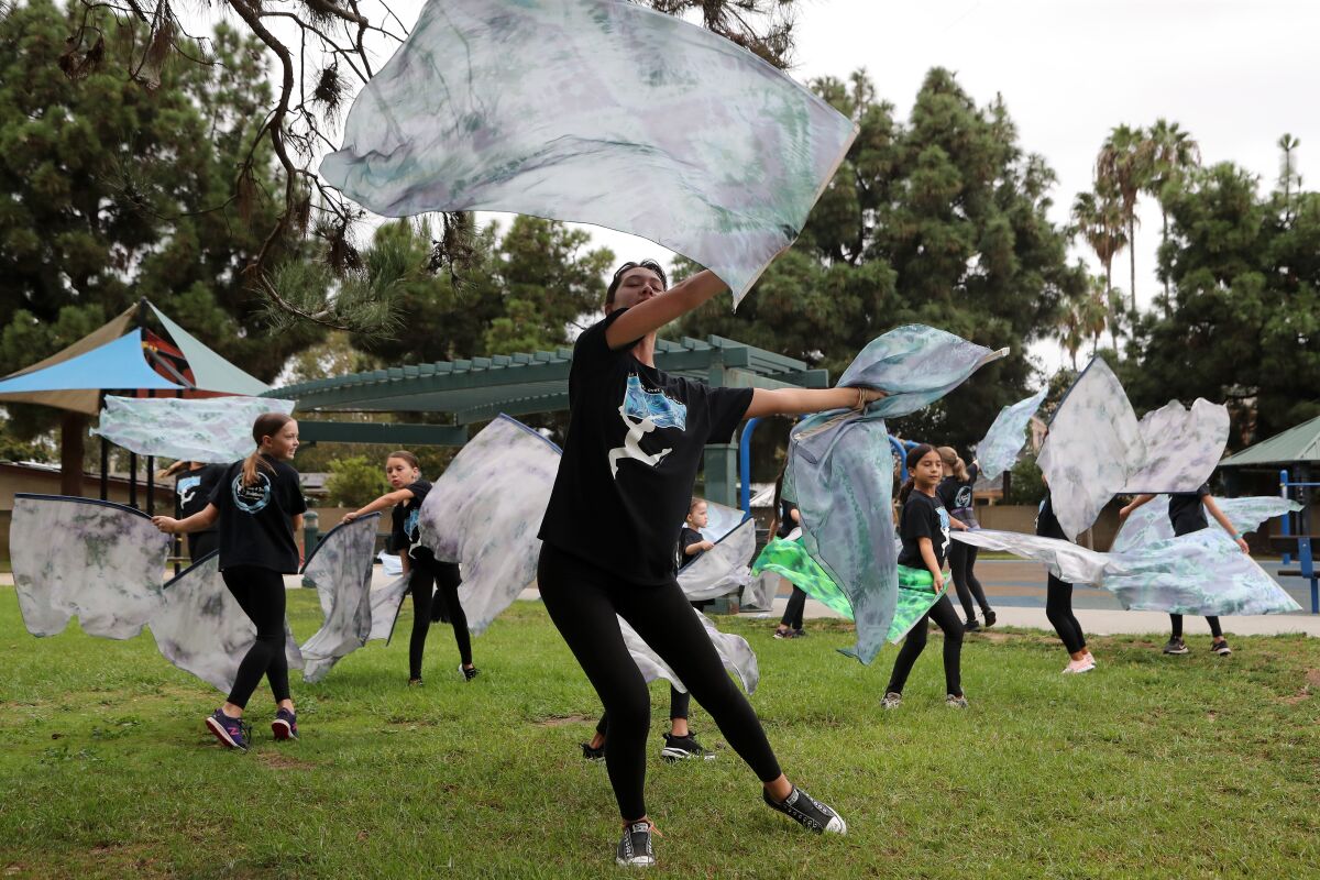Dance 4 Joy Ministries performs for participants during the 13th Annual Walk for Independence at TeWinkle Park on Saturday.