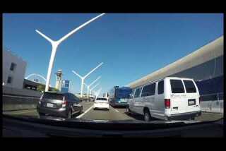 36 million Americans will hit the road this weekend, here's one 87 second trip to LAX