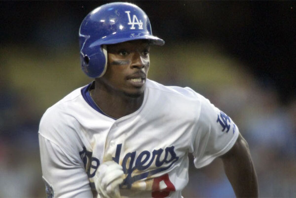 Dee Gordon stole 32 bases in an injury-shortened season for the Dodgers.