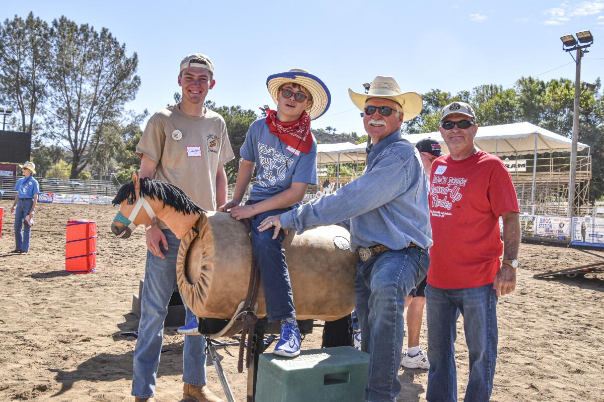 The Sam's Posse Round-up Rodeo gives people with mental and physical disabilities a chance to experience a modified rodeo.