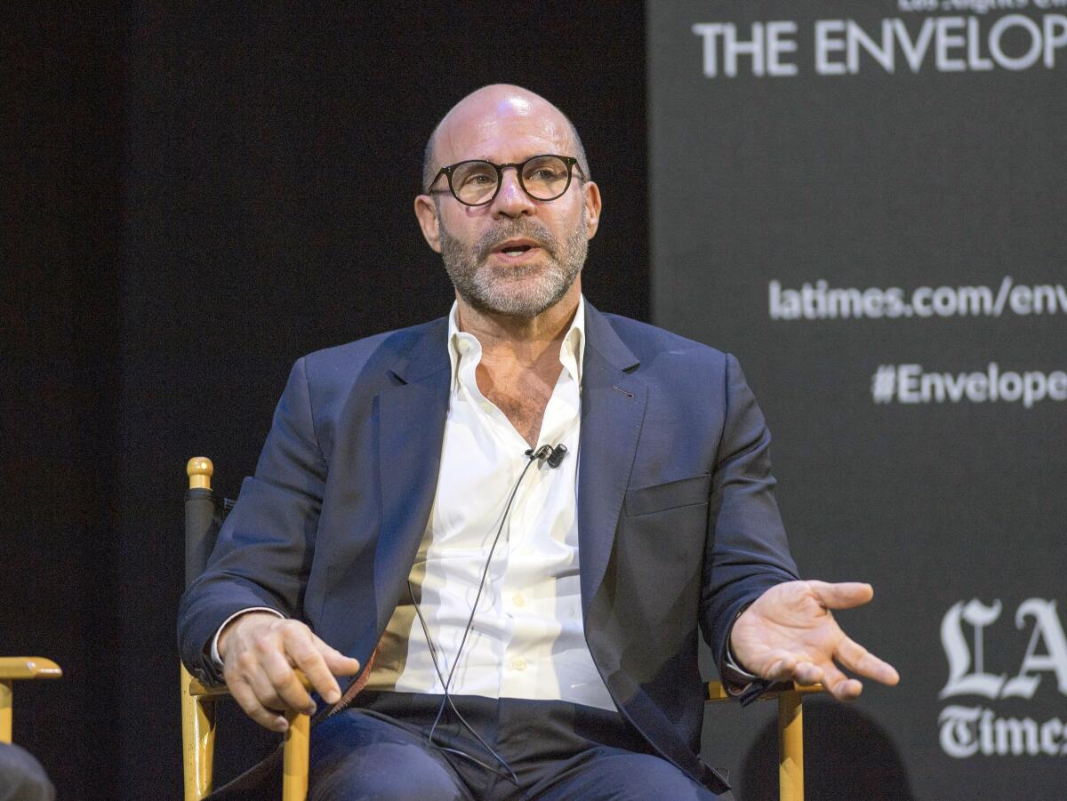 "The Report" writer-director Scott Z. Burns answered questions after the Los Angeles Times Envelope Live screening of the movie at the Montalbán in Hollywood. The screening was followed by a Q-and-A moderated by Los Angeles Times staff writer Glenn Whipp.