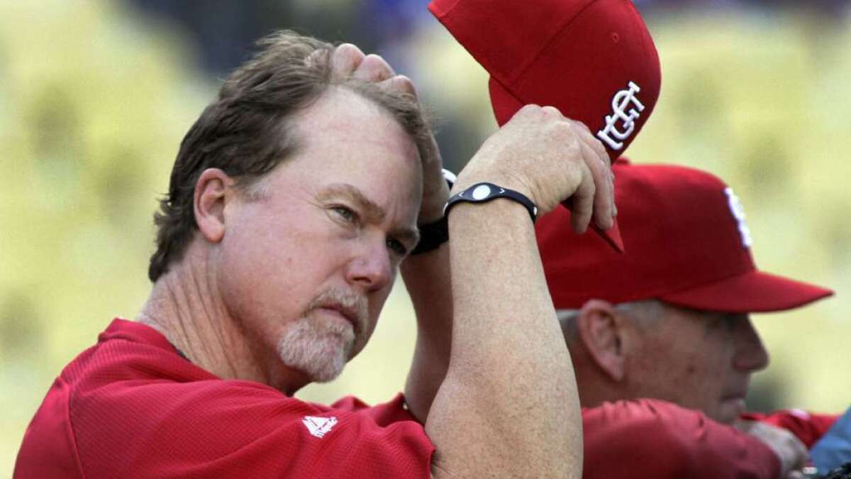 Mark McGwire and Jose - Image 1 from Silent Treatment: When Teammates Don't  Speak