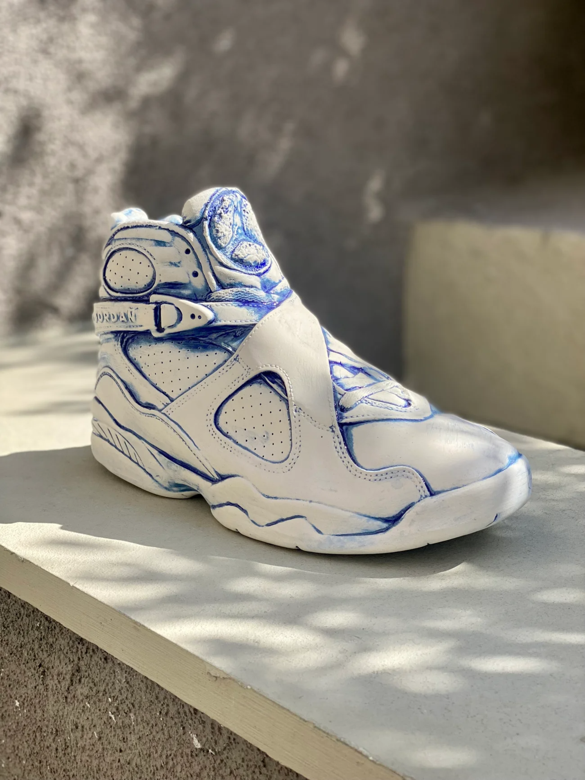 Ceramic sneaker made by Porcelain Sneakerhead