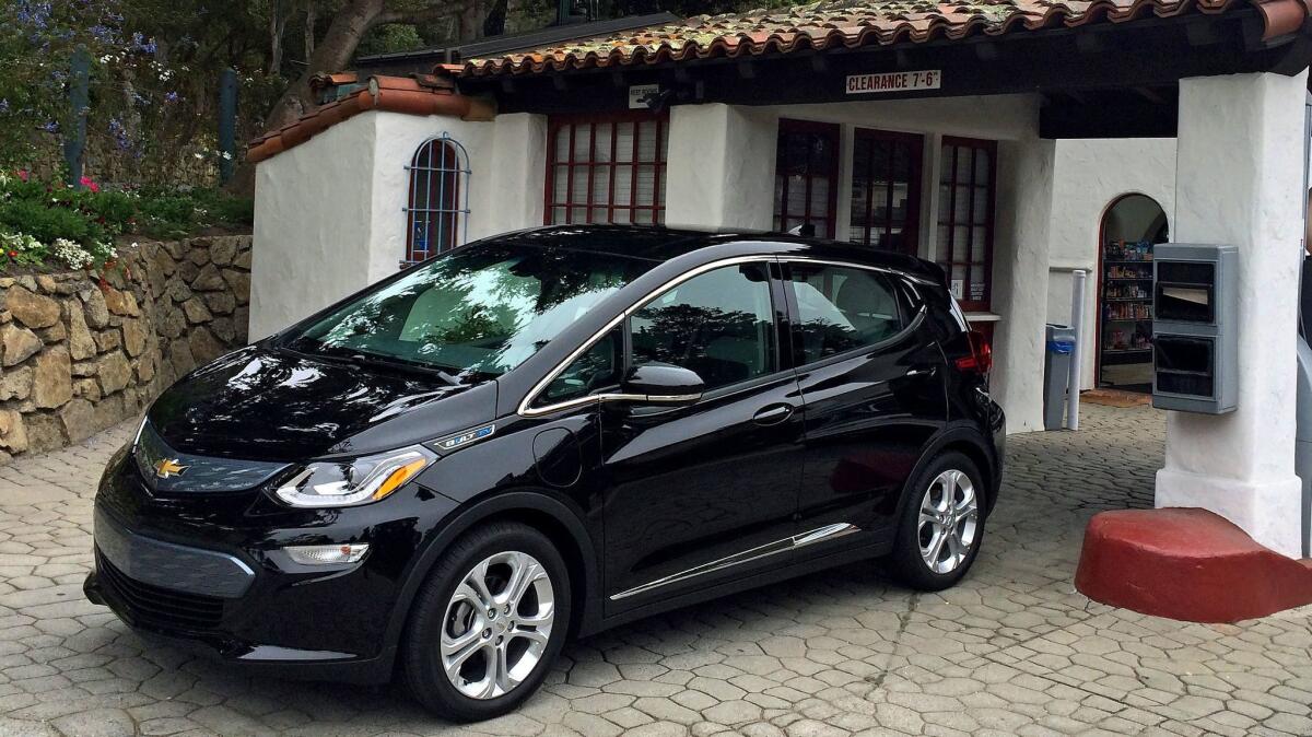 The Chevy Bolt EV, among the Leaf's principal competitors, costs about $38,000 before rebates and incentives and has a range of up to 238 miles between charges.