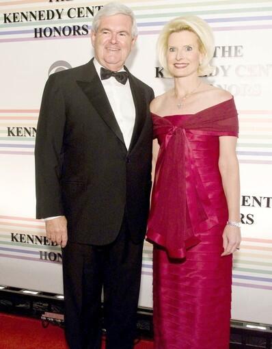 Former Speaker of the House Newt Gingrich and Callista Gingrich