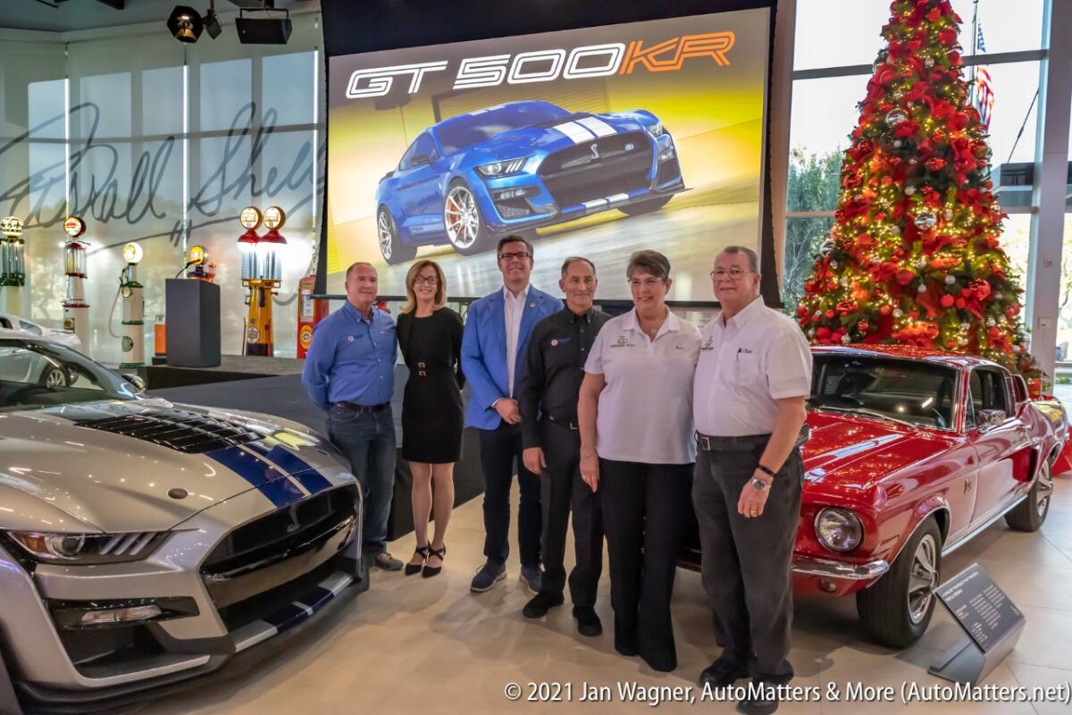 Shelby GT500KR previewed at Segerstrom Shelby Event Center