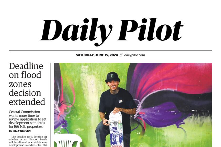 Front page of the Daily Pilot e-newspaper for Saturday, June 15, 2024.