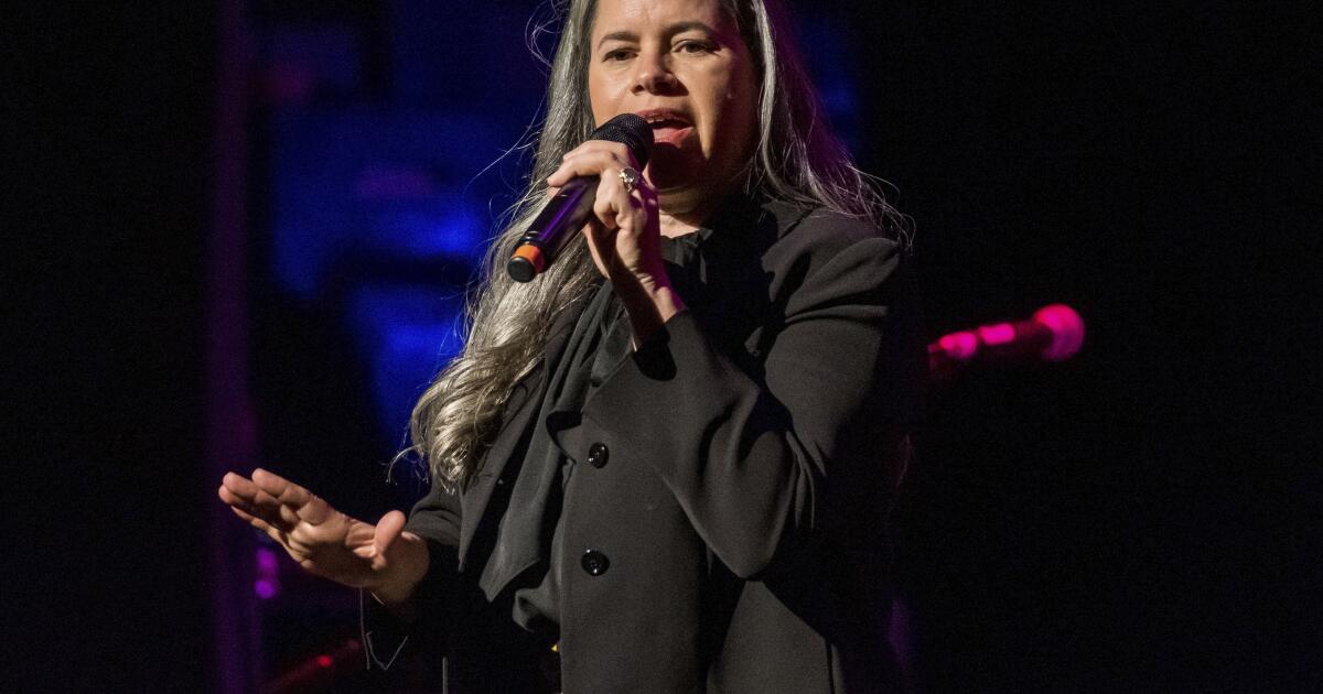 Natalie Merchant's sold-out San Diego concert tonight at Humphreys has been postponed