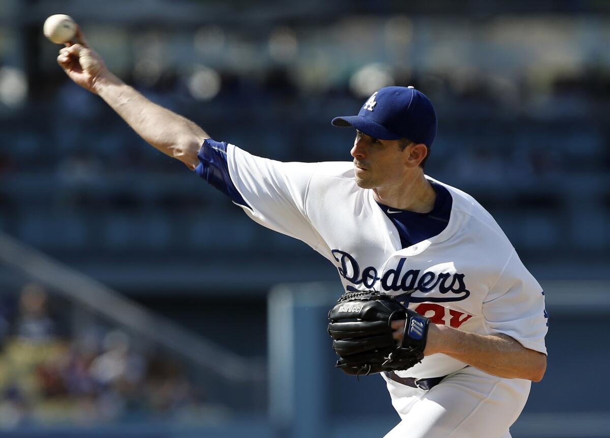 Brandon McCarthy pitches against the Boston Red Sox on Sunday, when he walked five batters in 3 2/3 innings. He might start Saturday against Pittsburgh.