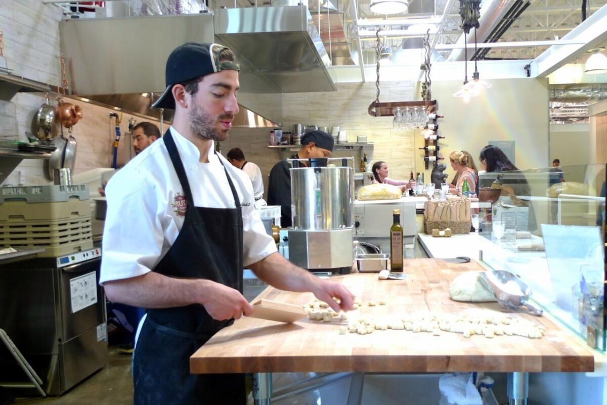 Santa Barbara Public Market opened this week, offering artisanal products such as fresh pasta, local olive oils and more.
