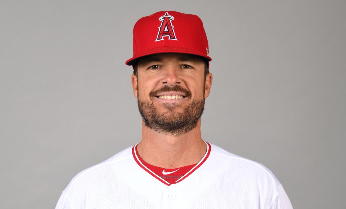 Angels pitching coach Doug White