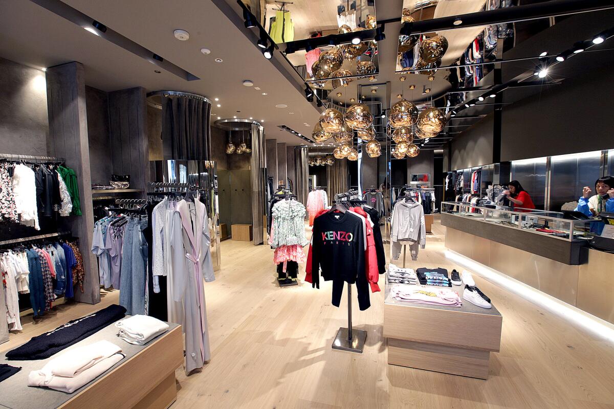 Kenzo Opened Boutique at Beverly Center