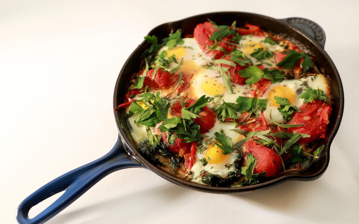 Chard shakshouka