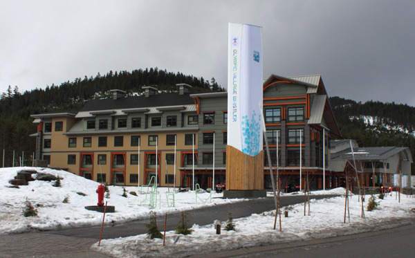 The Whistler Olympic village will host 2,800 athletes and officials.