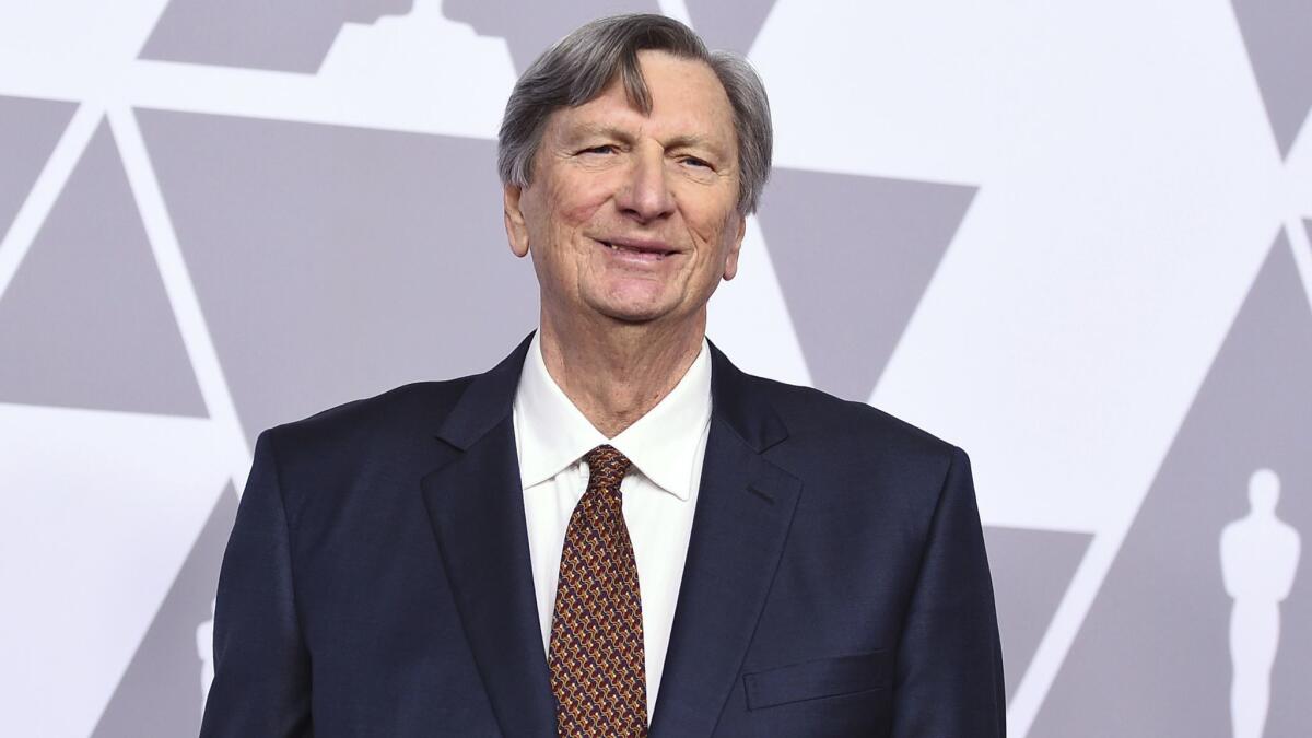 John Bailey arrives at the 90th Academy Awards nominees luncheon at the Beverly Hilton Hotel.