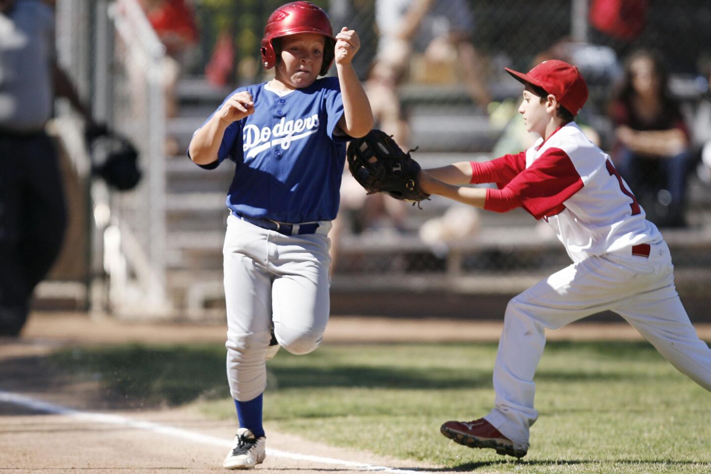 Burbank vs. Tujunga boy's baseball major league