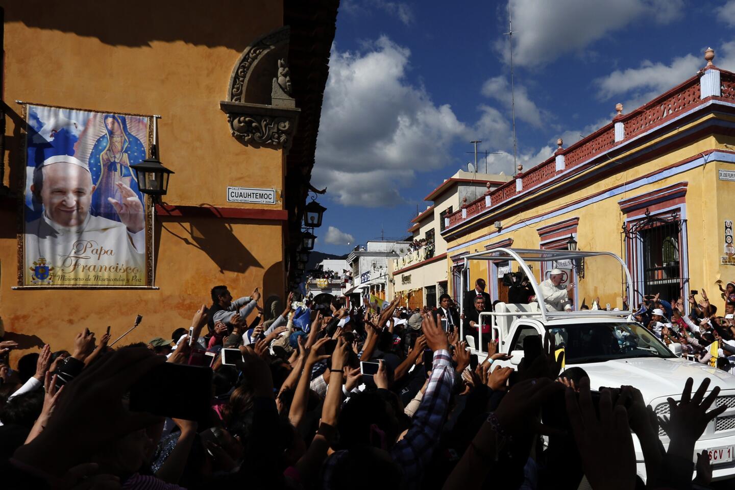 pope francis visit to mexico