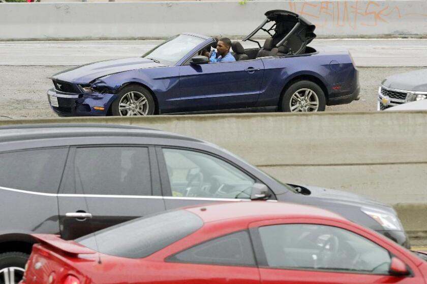 Herschel Reynolds, 20, was sentenced to two years in prison on Friday for his role in a wild car chase in April that spanned across Los Angeles.