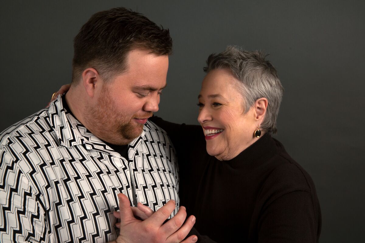 Paul Walter Houser and Kathy Bates star in "Richard Jewell"