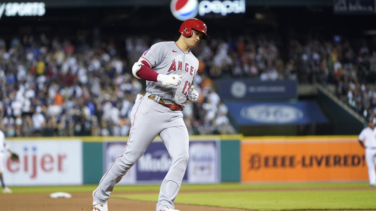 Shohei Ohtani hits 40th home run of the year as Angels beat Tigers