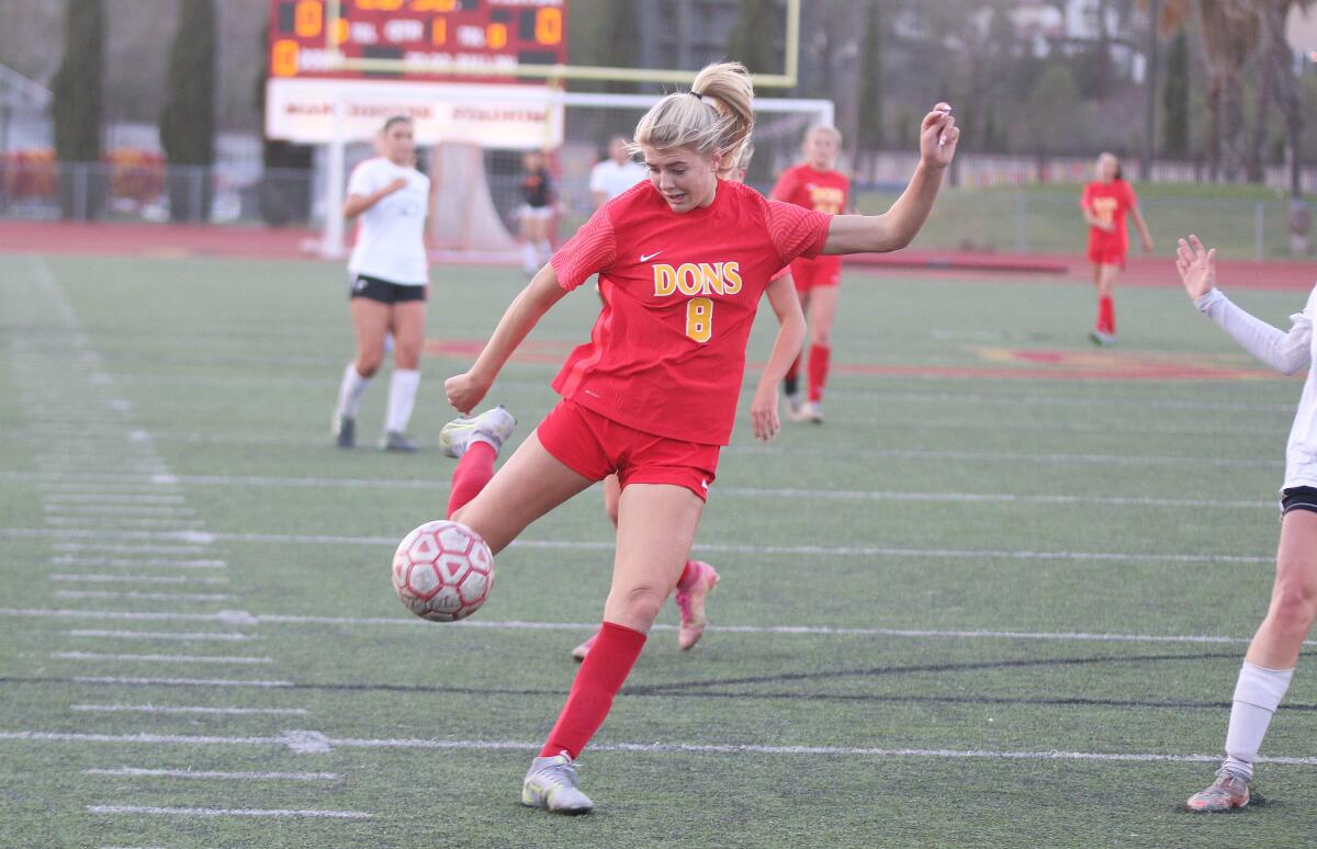 Cathedral senior Kelsey Branson.