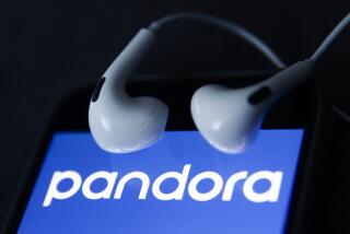 Headphones and Pandora logo displayed on a phone screen are seen in this illustration photo taken in Krakow, Poland on December 5, 2023. (Photo by Jakub Porzycki/NurPhoto via Getty Images)