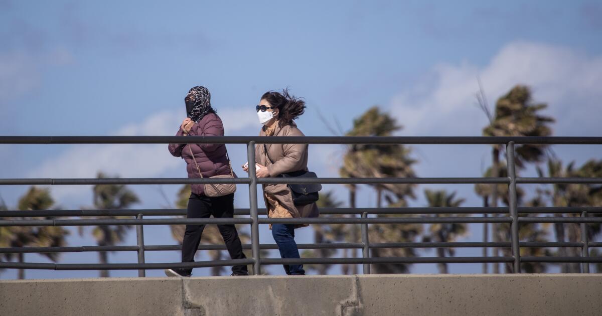 Blustery Santa Ana winds to whip across Southern California Blustery Santa Ana winds to whip across Southern California