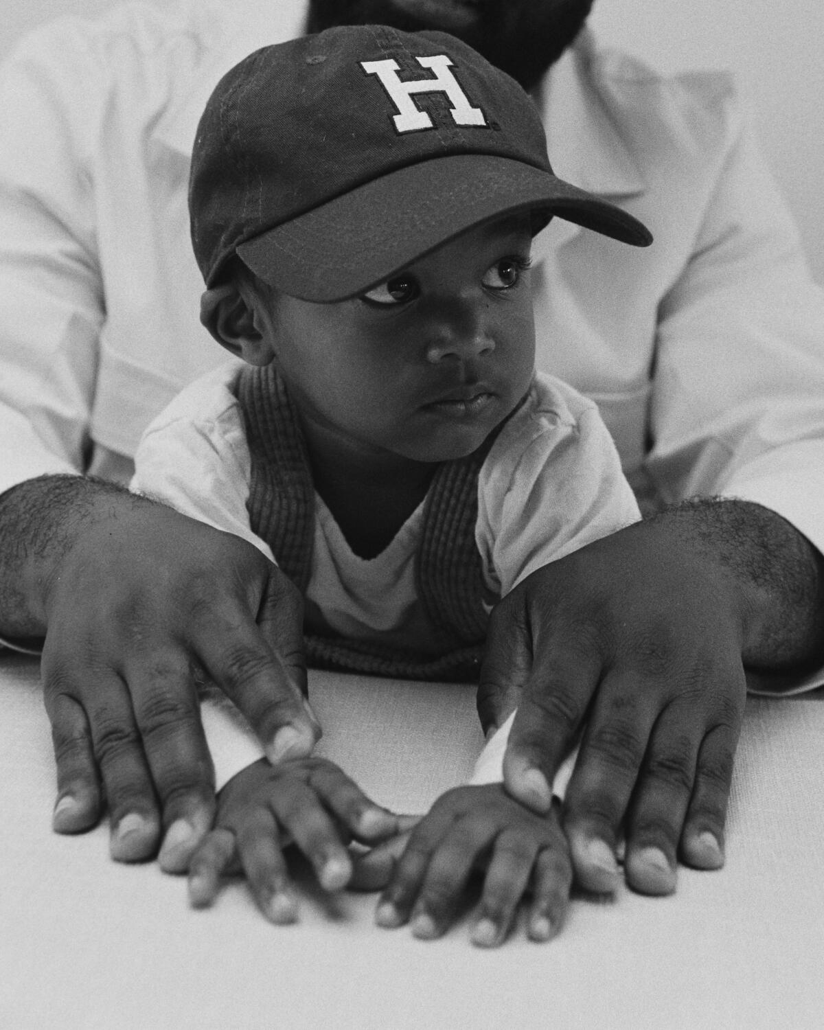 Rashad Drakeford and son Noah Drakeford participated in the May 2024 session for the "My Father's Hands" series.