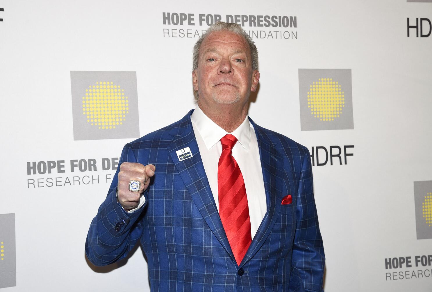 Jim Irsay is on a mission to spread mental health awareness