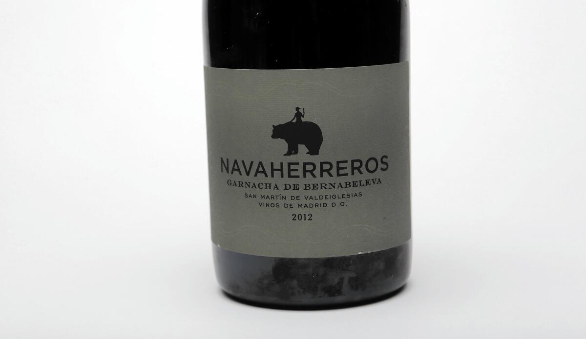 The 2012 Navaherreros Garnacha de Bernabeleva is vivid and fresh.