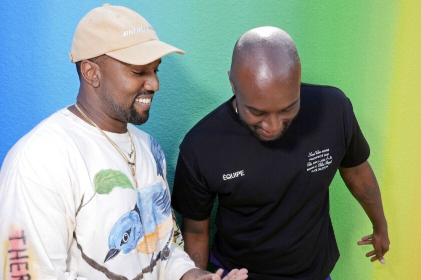 Kanye West and Virgil Abloh