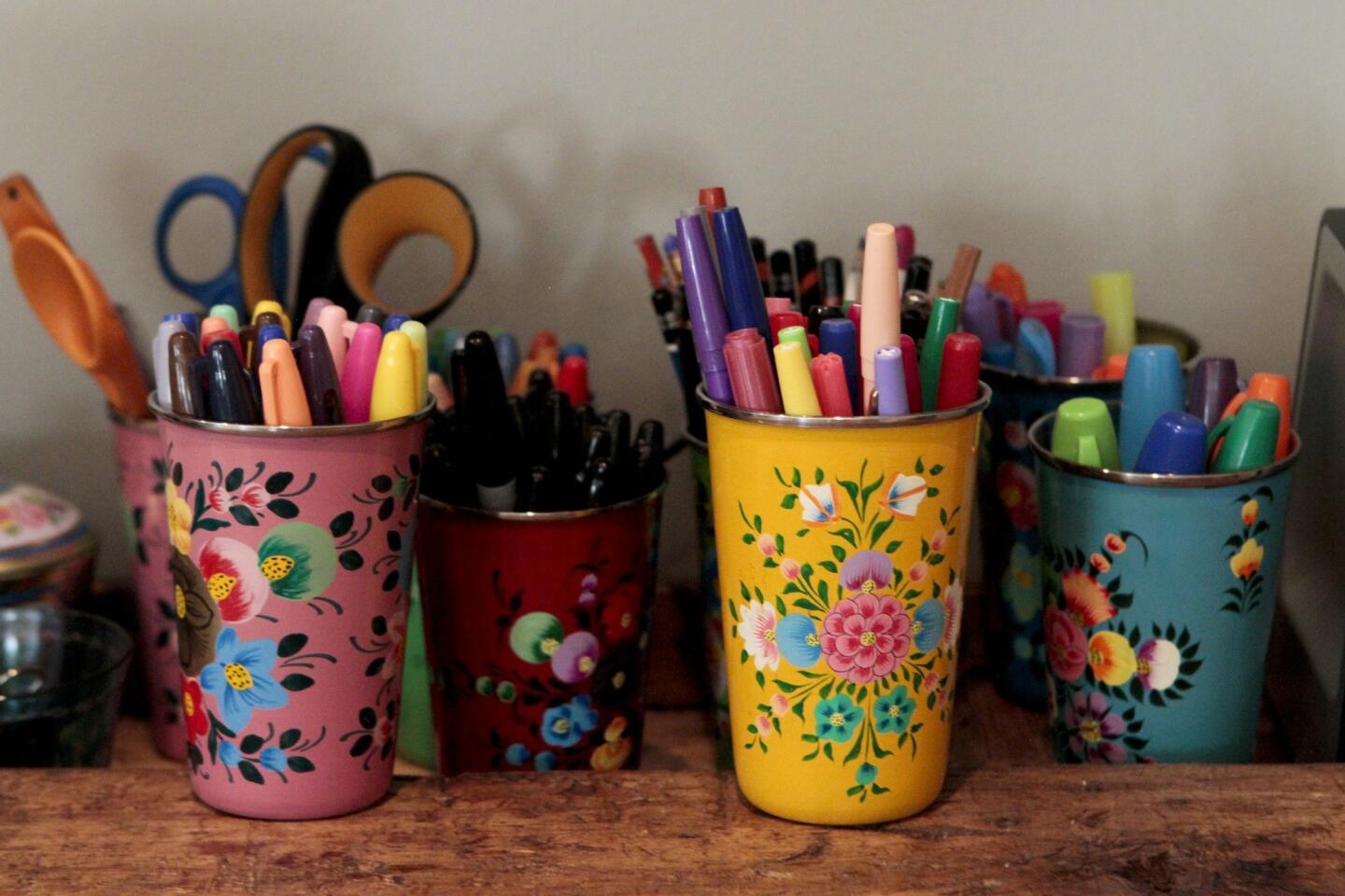 Pen containers