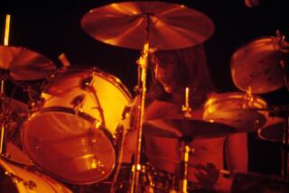 Drummer John Barbata performs with Jefferson Starship in New York in 1978.