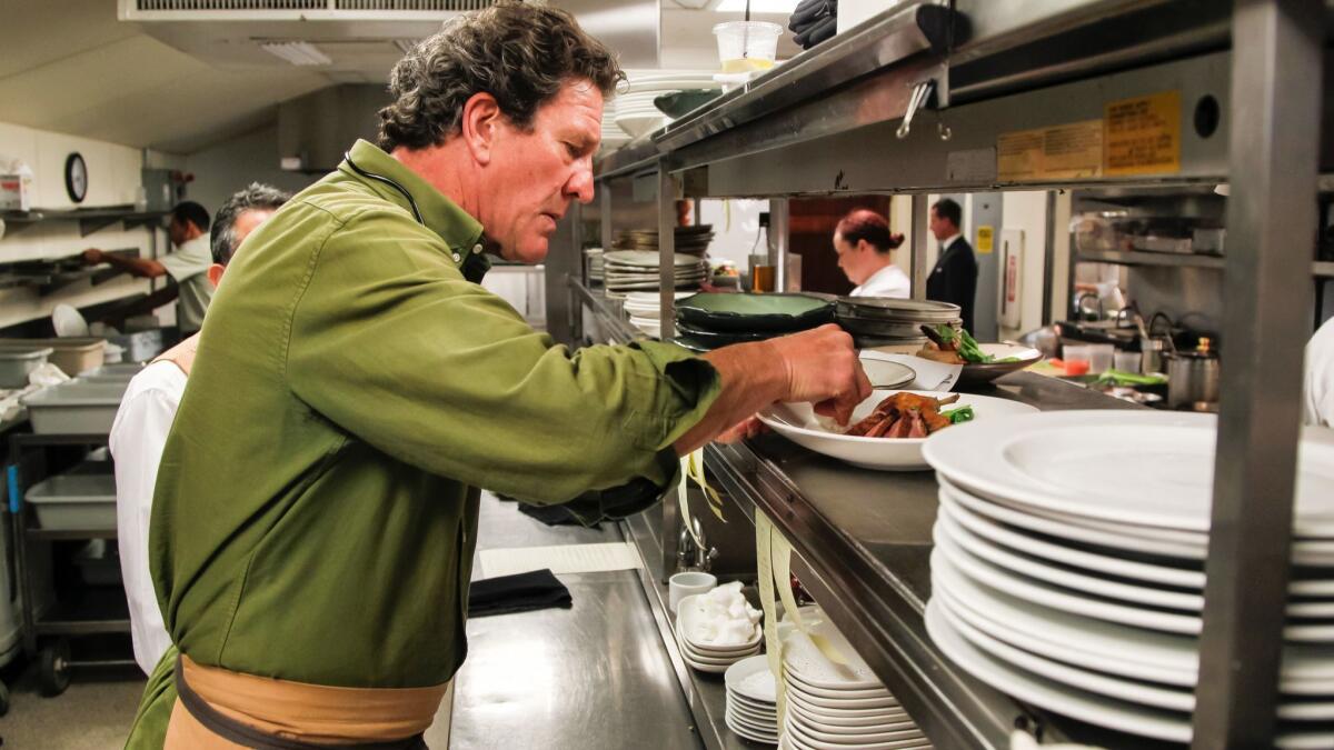 A.R. Valentien executive chef Jeff Jackson is credited with being a pioneer of San Diego's farm-to-table movement but cringes at that phrase's overuse.